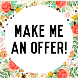 I'll accept all reasonable offers